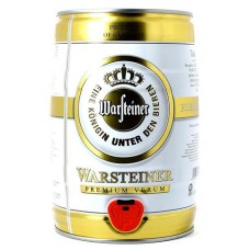 Warsteiner Bier Party Fust Vat 5 Liter Met Tapkraantje